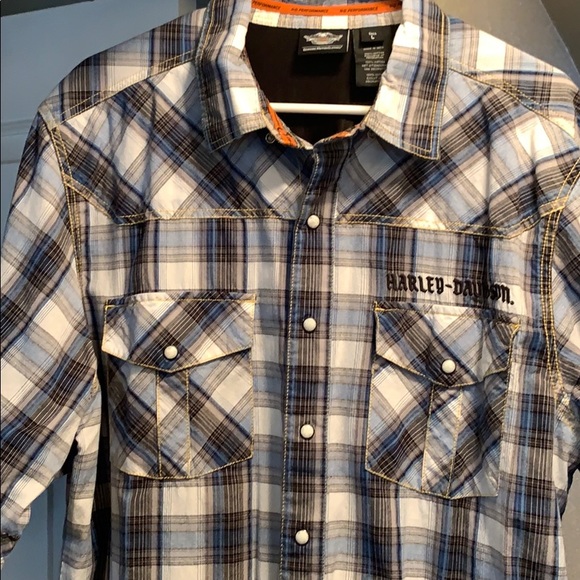 Harley Davidson Short Sleeve Top - Picture 2 of 7